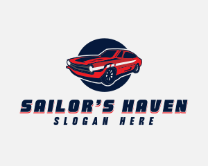 Automotive Car Transport logo design