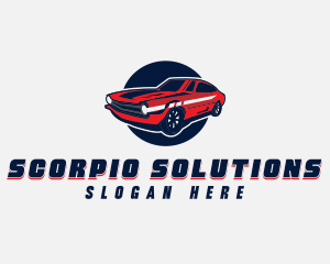 Automotive Car Transport logo design