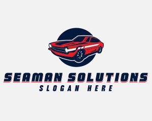 Automotive Car Transport logo design