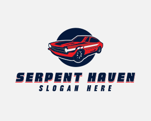 Automotive Car Transport logo design