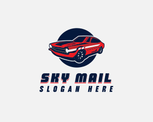 Automotive Car Transport logo design