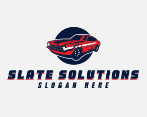 Automotive Car Transport logo design