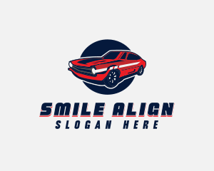 Automotive Car Transport logo design