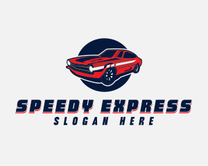 Automotive Car Transport logo design