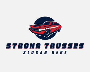 Automotive Car Transport logo design