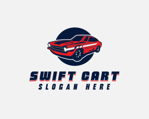 Automotive Car Transport logo design