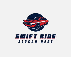 Automotive Car Transport logo design