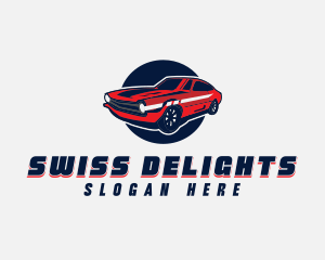 Automotive Car Transport logo design