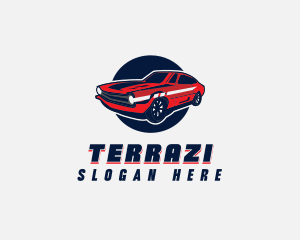 Automotive Car Transport logo design