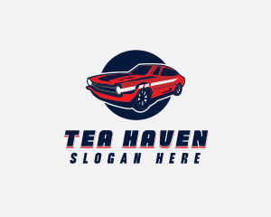 Automotive Car Transport logo design