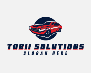 Automotive Car Transport logo design