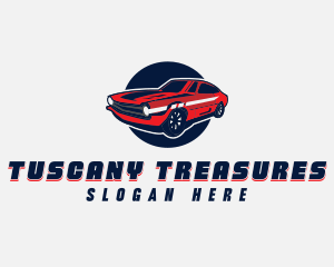 Automotive Car Transport logo design