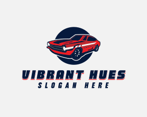 Automotive Car Transport logo design