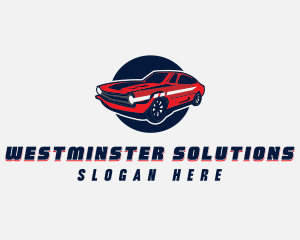 Automotive Car Transport logo design