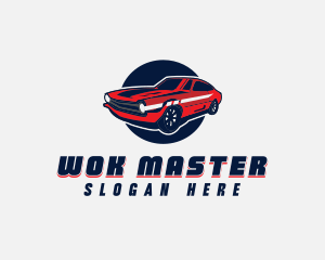 Automotive Car Transport logo design