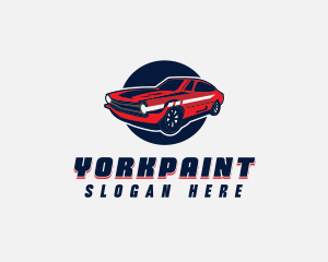 Automotive Car Transport logo design