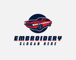 Automotive Car Transport logo design