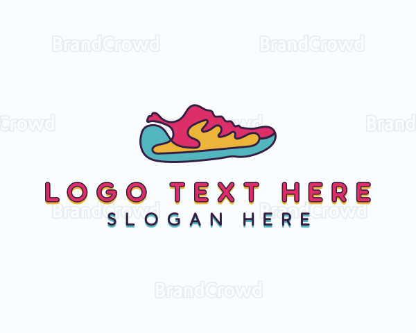 Shoe Footwear Sneakers Logo