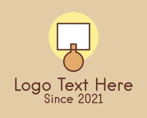 Lamp Interior Design  logo design