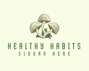 Mushroom Fungus Truffle logo design