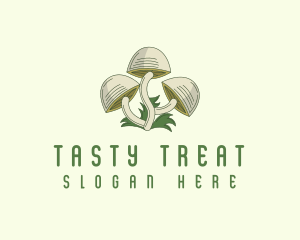 Mushroom Fungus Truffle logo design