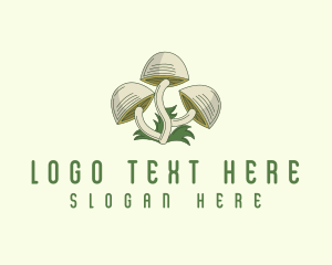 Fungi - Mushroom Fungus Truffle logo design