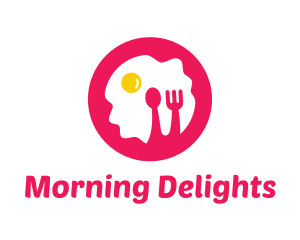 Breakfast - Breakfast Egg Plate logo design