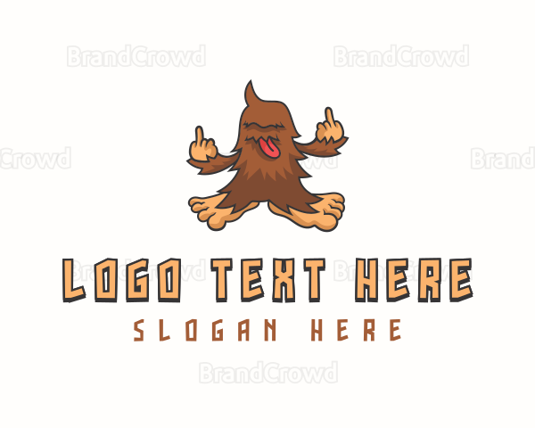 Bully Bigfoot Profanity Logo