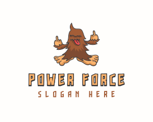 Bully Bigfoot Profanity logo design