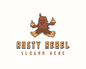 Bully Bigfoot Profanity logo design