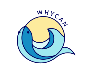 Coast - Fish Tail Beach Wave logo design