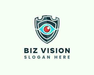 Shield Eye Surveillance logo design