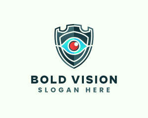 Shield Eye Surveillance logo design