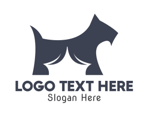 Scottish Terrier Dog Logo