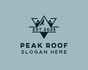 Peak Mountain Trekking logo design