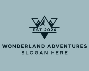 Peak Mountain Trekking logo design