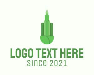Broker - Green Hotel Tower logo design