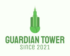 Green Hotel Tower  logo design