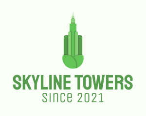 Green Hotel Tower  logo design