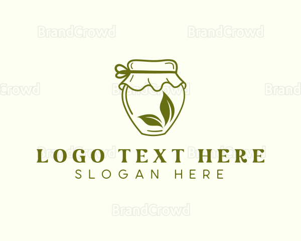 Natural Leaf Jar Logo