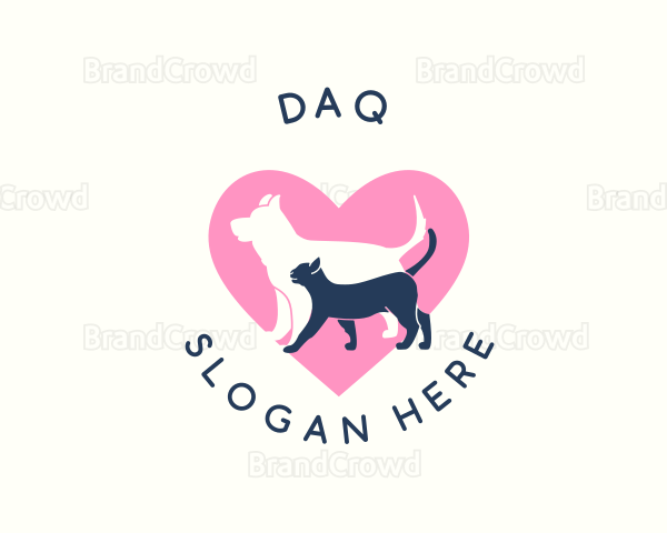 Heart Pet Veterinary Logo