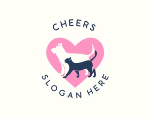Heart Pet Veterinary Logo