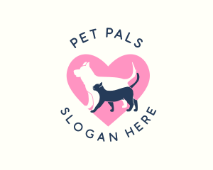 Heart Pet Veterinary logo design