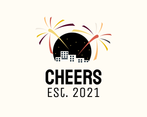 Circus - Metropolitan City Firework logo design