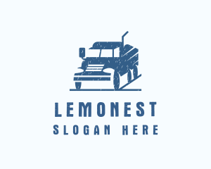 Mining Delivery Truck  Logo