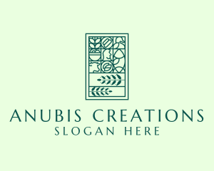 Organic Nature Plant logo design