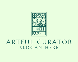 Organic Nature Plant logo design