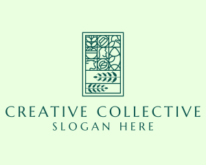 Organic Nature Plant logo design