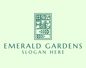 Organic Nature Plant logo design