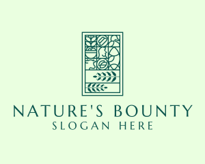 Organic Nature Plant logo design